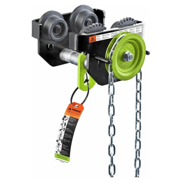 Тележка для ручных талей с цепным приводом HITCH TR200, 1 т, 3 м SZ061014