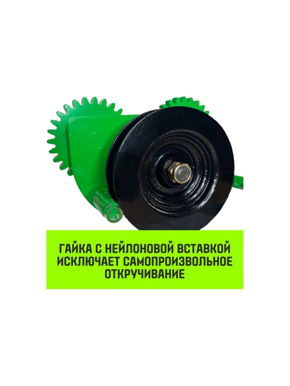 Тележка для ручных талей с цепным приводом HITCH TR100, 2 т, 6 м SZ068956