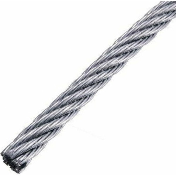 Стальной трос Rizzel DIN 3055, 3 мм, оцинкованный, 250м 00000312616