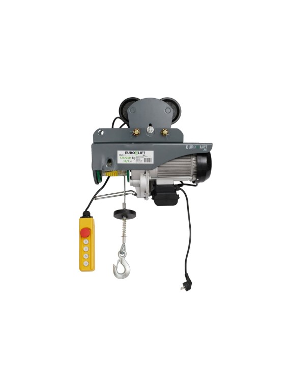 Электрическая передвижная таль EURO-LIFT KX 250 00016928 (18 м/9 м, 125 кг/250 кг, 220 В)