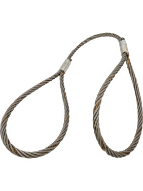 Канатный петлевой строп Gigant Professional СКП1 УСК1 опрессовка, 1 т, 1,5 м GP-СКП-1-1.5