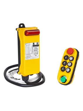 Радиоуправление TELECRANE А24-6D PRO (пульт 6 кнопок, 2 скорости, питание: ac28-456v) 00-00004053