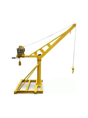 Поворотный скоростной мини кран с лебедкой OCALIFT KADET 300 кг, 40 м, 220В mini-130-300402