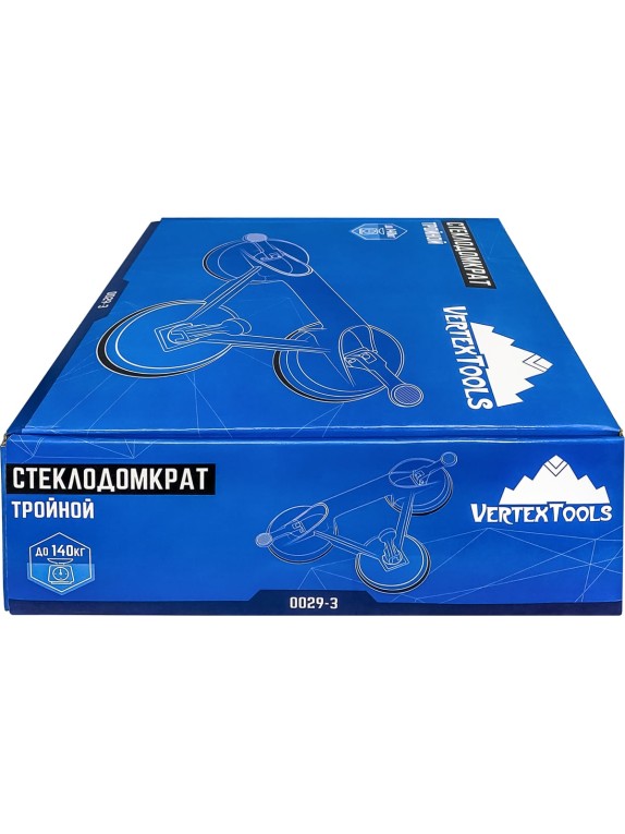 Тройной стеклодомкрат vertextools 0029-3