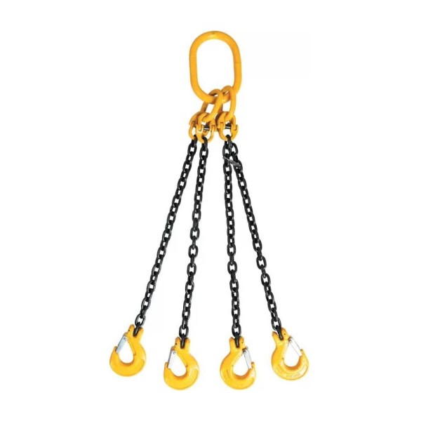Цепной четырехветвевой строп ТРАСТ 4СЦ 11,2 т, 6000 мм, 8 класс 4687203238520