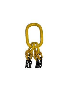 Цепной четырехветвевой строп ТРАСТ 4СЦ 11,2 т, 6000 мм, 8 класс 4687203238520