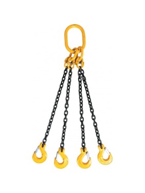 Цепной четырехветвевой строп ТРАСТ 4СЦ 11,2 т, 3000 мм, 8 класс 4687203238513