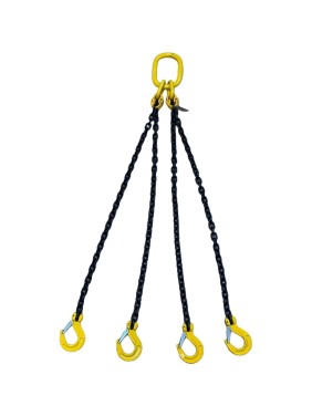 Цепной четырехветвевой строп ТРАСТ 4СЦ 11,2 т, 8000 мм, 8 класс 4687203238568