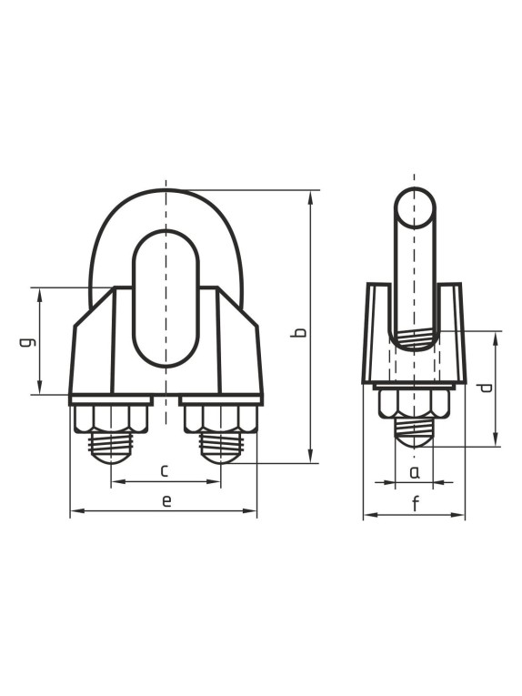 Дугообразные зажимы CERTEX DIN-741 KL08741