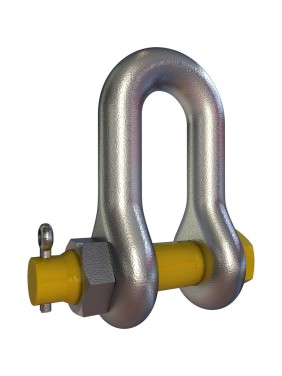 Такелажная скоба CERTEX прямая со шплинтом грузоподъемность 12 тонн SAK120SS Такелажная скоба CERTEX прямая со шплинтом грузоподъемность 12 тонн SAK120SS