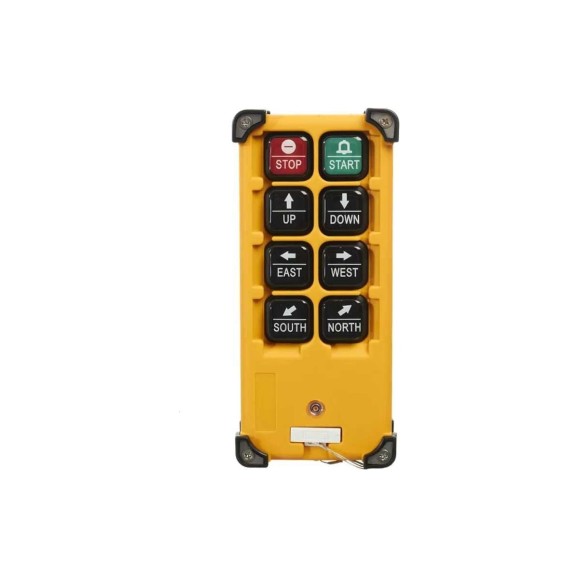 Радиоуправление TELECRANE A21-E3B (пульт 6 кн.+старт+стоп, 1 скорость, питание 10-60 vdc) 00-00004034