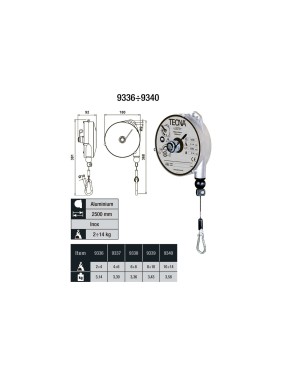 Таль-балансир TECNA 9336 100316280