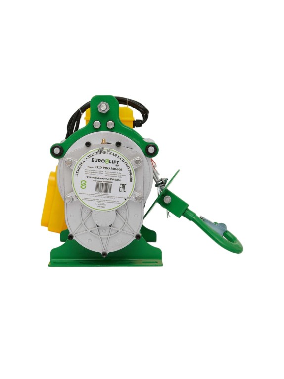 Электрическая лебедка EURO-LIFT kcd pro 300/600 кг, 40/20 м, u=220 В 00-00004931