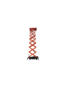 Самоходный подъемник ножничного типа с питанием от аккумуляторов Tower Drive 500-11 с выдвижной платформой Grost 212426