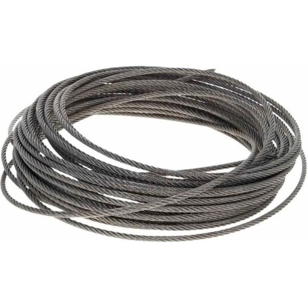 Стальной канат КанТраст ГОСТ 7668-80, ф 9,7 мм, 15 м, оцинкованный O9715766880