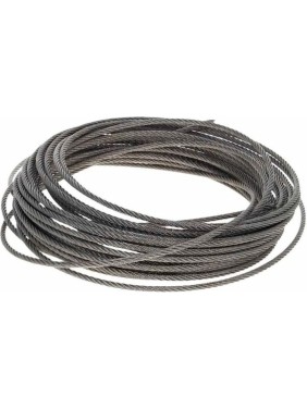 Стальной канат КанТраст ГОСТ 7668-80, ф 9,7 мм, 25 м, оцинкованный O9725766880