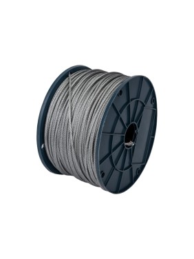 Трос для растяжки КРЕП-КОМП DIN3055 3мм 250м тр3