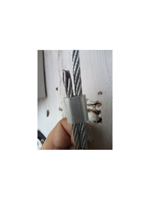 Алюминиевая втулка TOR 6 мм, DIN 3093 14261