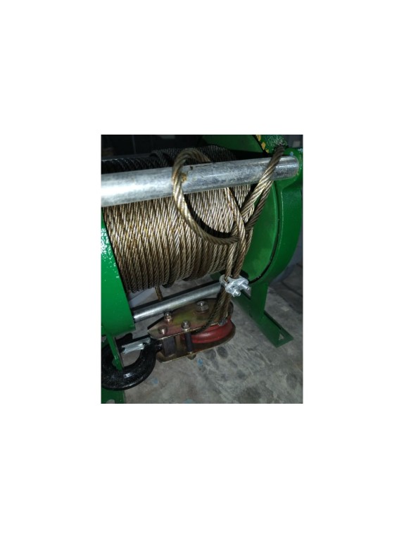 Лебедка электрическая (500/1000кг, 30/15м, U=380v, P3, 50HZ) EURO-LIFT KCD 00020875