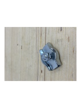 Зажим для троса ЖЕСТЬ Simplex 6 мм, 2 шт., европодвес УТ-00012036