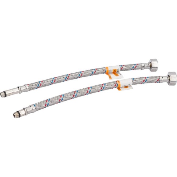 Подводка к смесителю (пара; 0.3 м; 1/2F-M10) VRT 521790 Подводка к смесителю (пара; 0.3 м; 1/2F-M10) VRT 521790