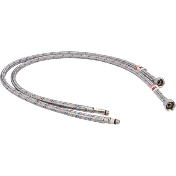 Подводка к смесителю (пара; 1.0 м; 1/2F-M10) VRT 521797