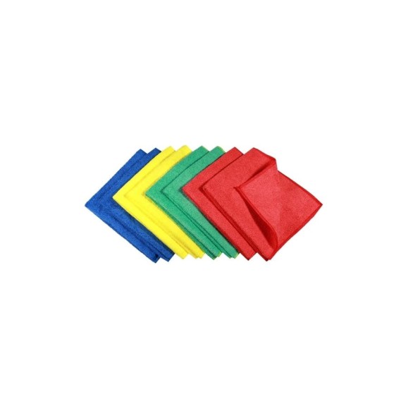 Микрофибра ACG 35х40 см, 320 г/м2, 4 цвета, 8 шт. в уп. 1025101