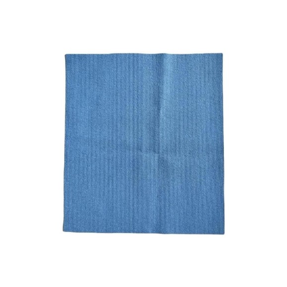 Хозяйственные салфетки ООО Комус из микрофибры ПУ покр 250 г/кв. м, 35x40 см, 5 шт. в упаковке, синие 1602938