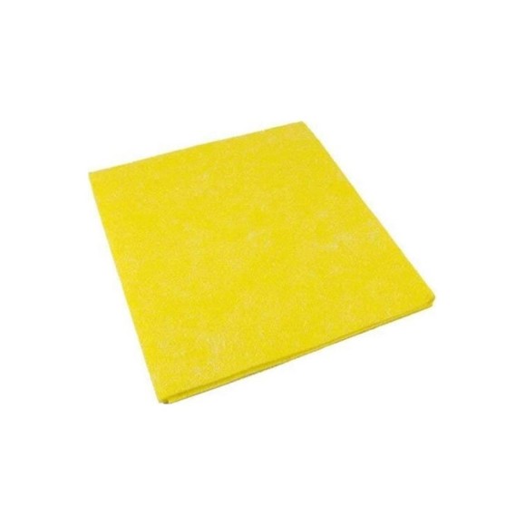Хозяйственная салфетка ООО Комус вискоза 90 г/кв. м, желтый, 30x38 см, 3 шт. в упаковке 1563651