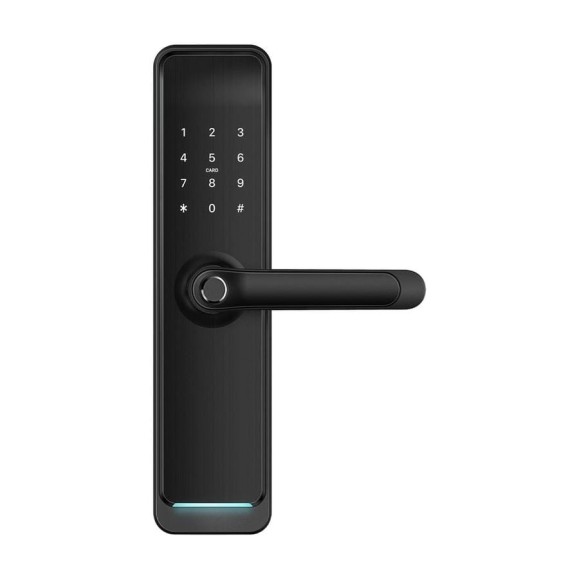 Электронный замок Novilock Smart fast black v.4213 с врезным механизмом 4585 v.4933 4973