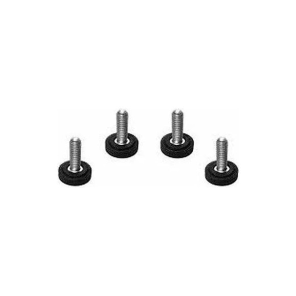 Ножки Wize Pro W12U-FEET для напольной установки рэковых шкафов W12UR и W12U45R, комплект из 4 шт 136847