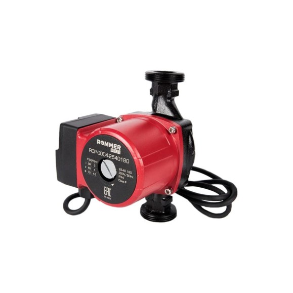 Циркуляционный насос ROMMER profi 25/40-180 RCP-0004-2540180 RG0091N6E5O9ED Циркуляционный насос ROMMER profi 25/40-180 RCP-0004-2540180 RG0091N6E5O9ED