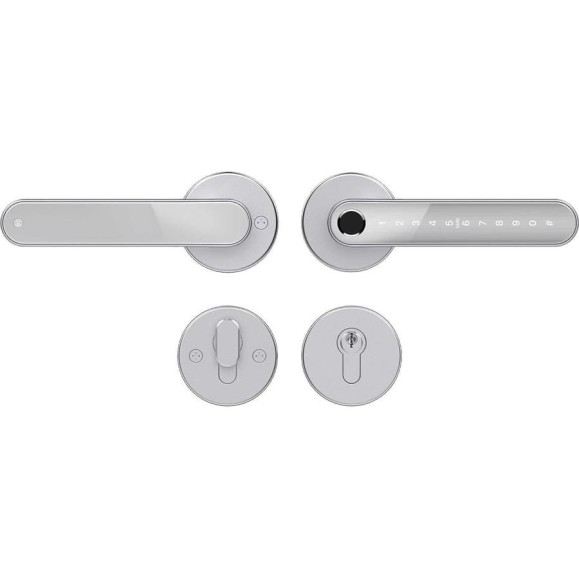 Электронный замок Novilock Home fast silver v.4210 с врезным механизмом 5085 v.4935 4105 Электронный замок Novilock Home fast silver v.4210 с врезным механизмом 5085 v.4935 4105
