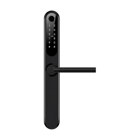 Электронный замок Novilock Smart slim black v.4204 с врезным механизмом 4585 v.4933 4090 Электронный замок Novilock Smart slim black v.4204 с врезным механизмом 4585 v.4933 4090