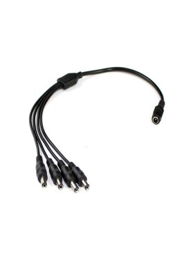 Разветвитель питания Ripo Dc 1 на 4, штекер 2,1x5,5, длина 40 см 005-200043-1