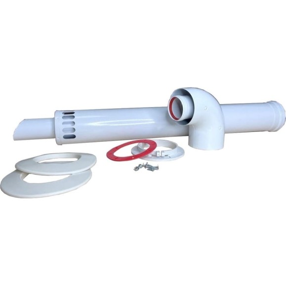 Дымоход коаксиальный с наконечником антилед 60/100 мм + protherm bosh buderus baxi 750 мм Прок ПР782990 Дымоход коаксиальный с наконечником антилед 60/100 мм + protherm bosh buderus baxi 750 мм Прок ПР782990