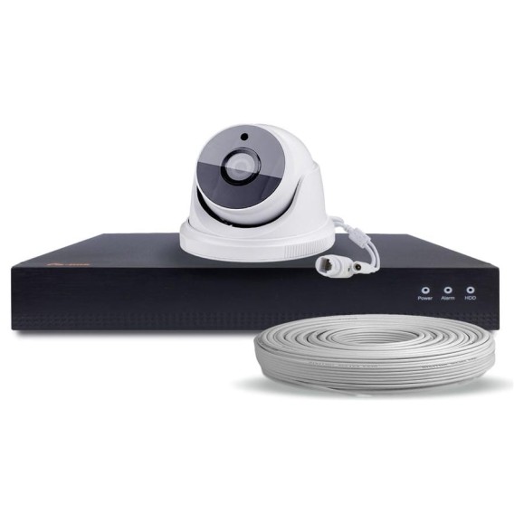 Комплект видеонаблюдения PS-link IP 5Мп KIT-A501IP-POE 1 камера для помещения 2602