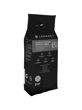 Затирка LAPARET -fuga silk, водостойкая, 2 кг, для керамической плитки, керамогранита, мозаики, искуственного и натурального камня х9999292890 Затирка LAPARET -fuga silk, водостойкая, 2 кг, для керамической плитки, керамогранита, мозаики, искуственного и натурального камня х9999292890