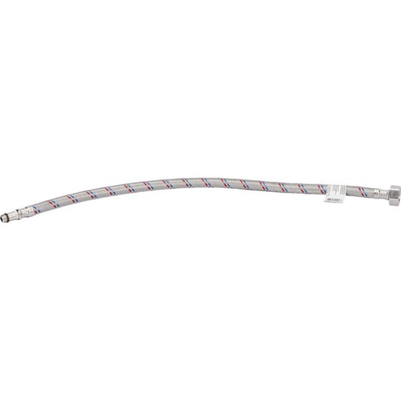 Подводка для смесителей СТМ сталь, 1/2xM10x50 см., короткий штуцер CWFSS050 Подводка для смесителей СТМ сталь, 1/2xM10x50 см., короткий штуцер CWFSS050