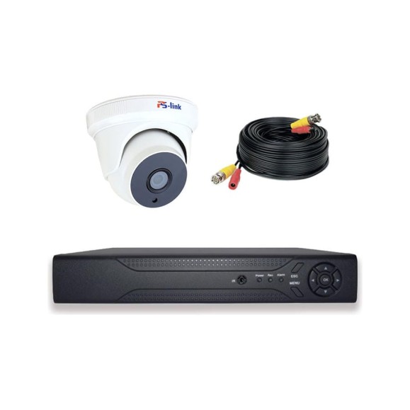 Комплект видеонаблюдения PS-link AHD 8Мп KIT-A801HD 1 камера для помещения 3802 Комплект видеонаблюдения PS-link AHD 8Мп KIT-A801HD 1 камера для помещения 3802