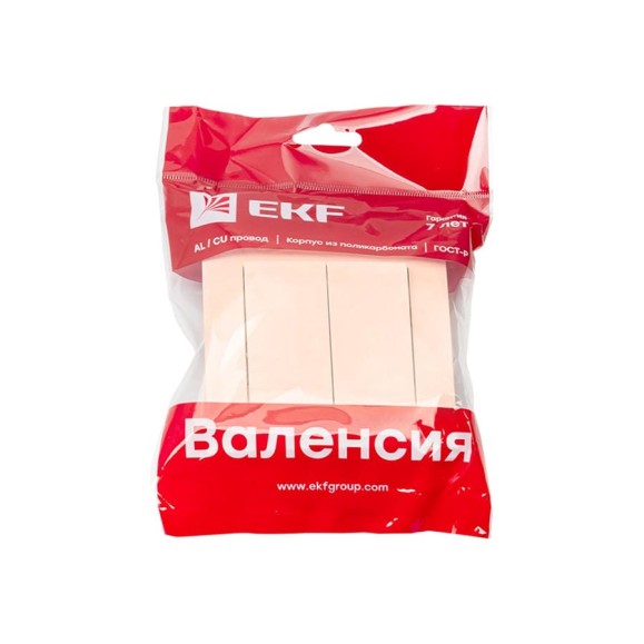 2-клавишный выключатель EKF Валенсия, 10А кремовый PROxima EWV10-023-20 2-клавишный выключатель EKF Валенсия, 10А кремовый PROxima EWV10-023-20