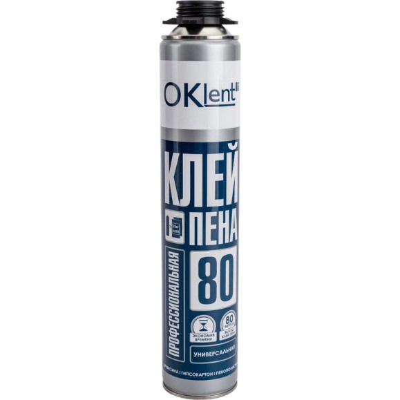 Клей-пена OKlent профессиональная, универсальная, 950 гр 00000343725