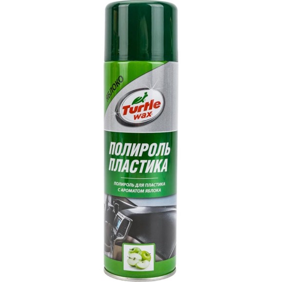 Полироль для пластика Turtle Wax Яблоко, 500 мл PTW04 Полироль для пластика Turtle Wax Яблоко, 500 мл PTW04