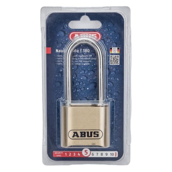 Навесной кодовый замок ABUS 180IB/50HB63 Marine влагозащищенный EFSPP 64623 Навесной кодовый замок ABUS 180IB/50HB63 Marine влагозащищенный EFSPP 64623