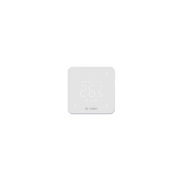 Комнатный термостат Ридан RSmart-FW с Wi-Fi подключением 230V, белый 088L1142R