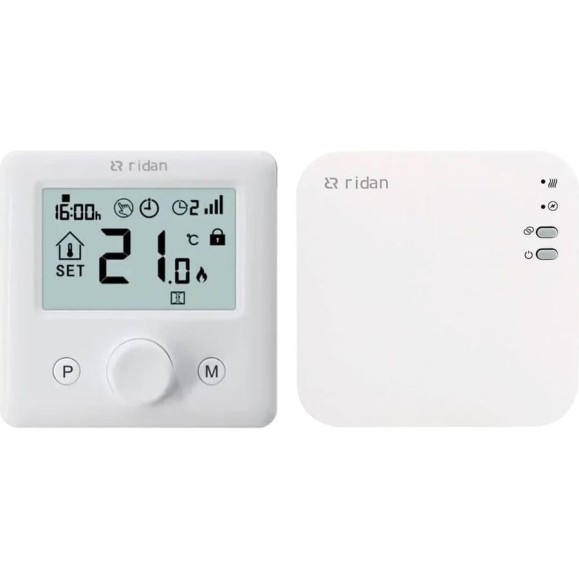 Комнатный термостат Ридан RT2000RF + RX1 087N6474R
