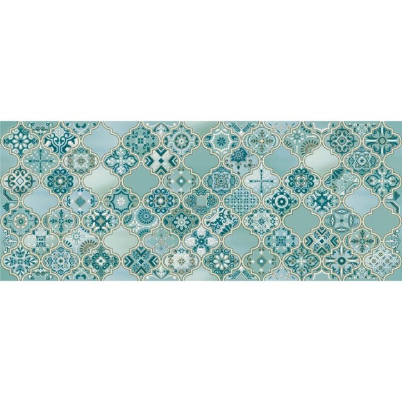 Декор Azori Ceramica Calypso 1 20.1x50.5 см 00-00001247 13 шт Декор Azori Ceramica Calypso 1 20.1x50.5 см 00-00001247 13 шт