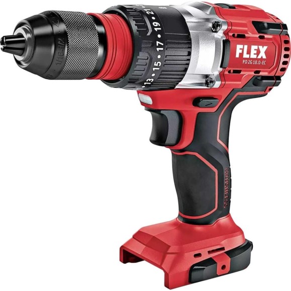 Двухскоростной аккумуляторный ударный дрель-шуруповерт FLEX PD 2G 18.0-EC C 491233