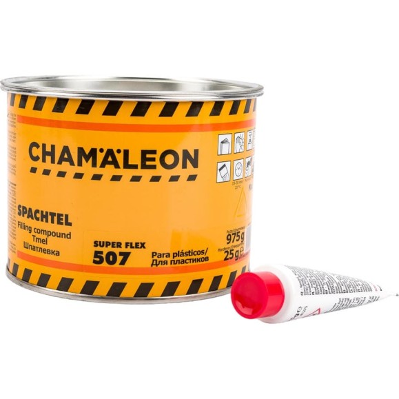 Шпатлевка для пластиков CHAMAELEON вкл.отвердитель 1кг 15075