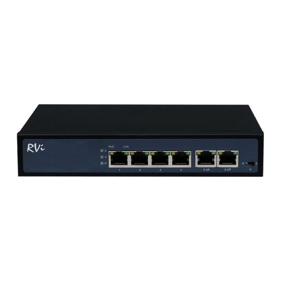 4 канальный коммутатор RVI 1NS04F-2T 2.31.0001